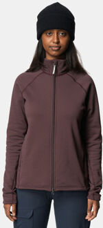 Houdini Power Up Fleecevest Dames Rood - L