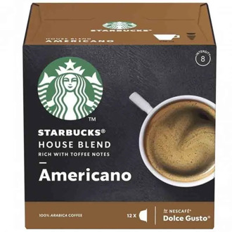 House Blend big Starbucks®12 capsules Nescafé Dolce Gusto
