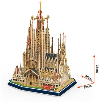 House Of Holland 3D Puzzel Sagrada Familia