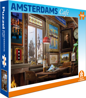 House Of Holland Amsterdams Café Puzzel 1000 Stukjes