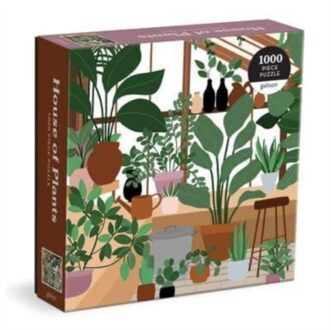 House Of Plants 1000 Piece Puzzle In Square Box -  Galison (ISBN: 9780735371910)