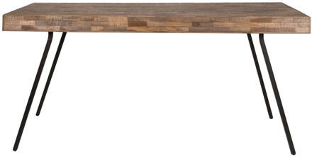 Housecraft Suri Eettafel Hout 160x78 cm Naturel Bruin