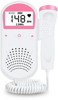 Household Fetal Doppler Baby Prenatal Heart Rate Detector Home Sonar Doppler Stethoscope Pregnant Women Fetal Monitor