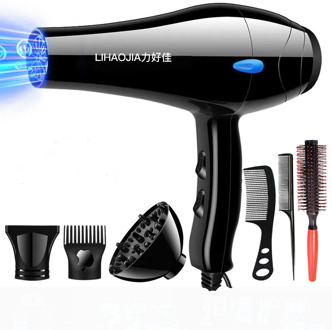 Household Hair Dryer Strong Power Blow Dryer Thermostatic 220V Anion & Blue Light Hair Dryer Free Gifts secador de cabelo