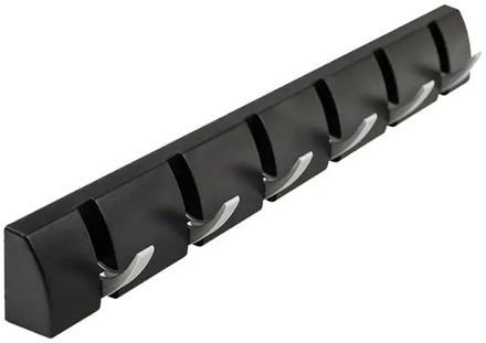 Household Pothook Folding Hooks Creative Wall Decoration Line Hooks Porch Door Toilet Line Hook Coat Hat Hanger Black