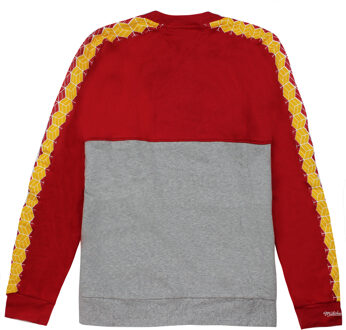 Houston Rockets NBA Leading Scorer Fleece Crew Heren Sweater Rood