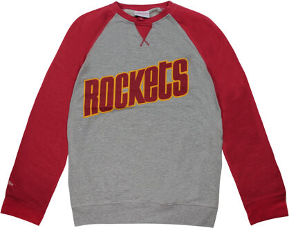 Houston Rockets NBA Turf Fleece Crew Heren Sweater - maat S Veelkleurig