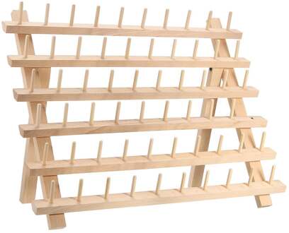 Hout Draad Tailor Rack Spoelen Discussie Rack Houten Draad Rack Spool Naaigaren Rack Spool Organisator Naaien Opslag Houder