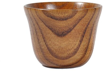 Hout Gestreepte Textuur Houten Cup Log Kleur Handgemaakte Natuurlijke Hout Koffie Thee Bier Sap Melk Mok Decoratieve H0326