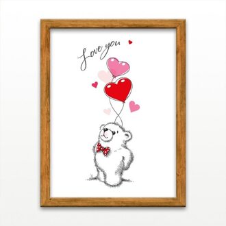 Hout Ingelijst Tafel 34X44 Cm. 476888893