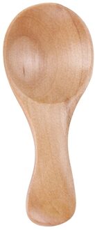Hout Kruiderij Scoop Bestek Koffie Thee Kleine Mini Suiker Lepel Zout Hout Lepels Koken Gereedschap Keuken Gadgets Bruin