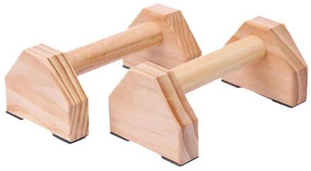 Hout Push-Up Rack Board Training Sport Workout Houten Home Beugel Antislip Fitness Fitnessapparatuur N2M2