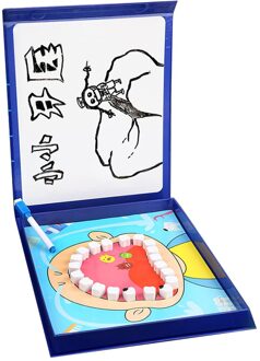Hout Simulatie Tandarts Set Vroege Onderwijs Pretend Play Dental Puzzel Speelgoed Grappig Tandheelkundige Model Kit Interactief Speelgoed #38