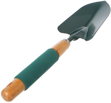 Hout & Spons Grip Metalen Schop Troffel Tuin Yard Handje Home Gazon Zaad Plant