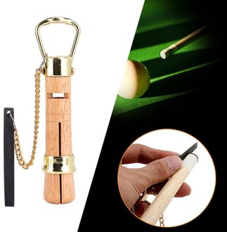 Hout Tip Klem Biljart Pool Snooker Cue Reparatie Staaf Helper Houten Cue Tip Klem Reparatie Tool