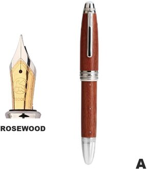Hout Vulpen M1000 Klinknagel Top Kraal Nib Calligraph Bock Business Student Sandelhout Schrijven Vulpen Z8R1