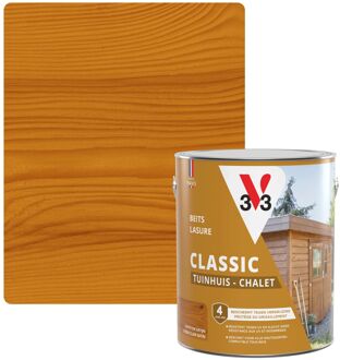 Houtbeits Tuinhuis Lichte Eik Zijdeglans 2,5l