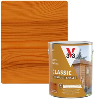 Houtbeits Tuinhuis Meranti Zijdeglans 2,5l