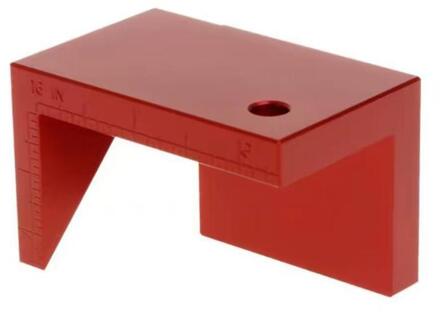 Houtbewerking 45 Graden Hoek Lijn Tekening Ronde Center Lijn Scribe Gauge