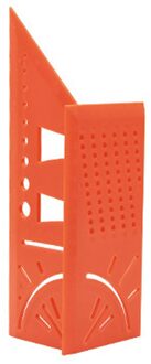 Houtbewerking Gauge Heerser 3D Mitre Hoek Meten Vierkante Measure Tool Carpenter Tool Oranje