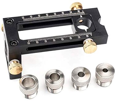 Houtbewerking Pocket Gat Schroef Jig Boren Set Cross Schuine Platte Kop Schroef Puncher Bed Kast Schroef Puncher Locator