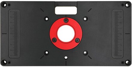 Houtbewerking Trimmen Machine Flip Boord met Schaal Universele Bakeliet Frezen Flip Aluminium DIY Auxiliary Tool