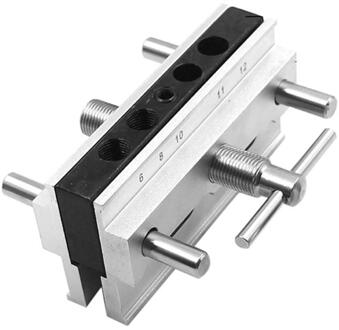 Houtbewerking Verticale Gat Punch Locator Puncher Doweling Jig Boor Gids Straight Hole Locator Roestvrij Punch Ronde Pin Punch