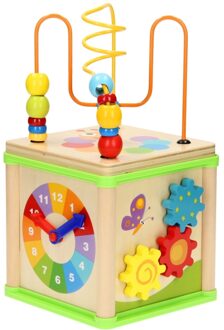 Houten Activiteiten Kubus 5in1