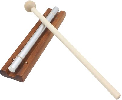Houten Basis 1 Pc Solo Mini Meditatie Gong W/Mallet Percussie Instrument