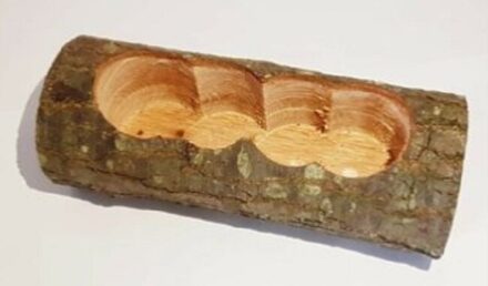 Houten Bloempot Model