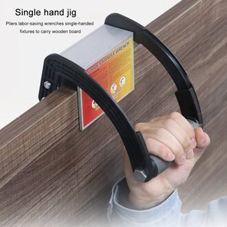 Houten Board Handling Wrench Arbeidsbesparende Draagbare Armatuur Plaat Enkele Lifter Carrying Lichtgewicht Gadgets