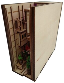 Houten Boek Nook Inserts Art Boekensteunen Diy Boekenplank Decor Stand Decoratie Japanse Stijl Home Decoratie