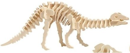 Houten bouwpakket Apatosaurus - 3D puzzels