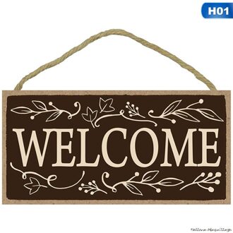 Houten Decor Thuis Borden Houten Opknoping Borden Familie Houten Teken Plaquette Hout Voor Home Decor Woonkamer Deur Decoratie 1