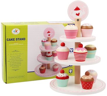 Houten Dessert Kids Koken Keuken Speelgoed Voedsel Pretend Play Puzzel Educatief Kinderen Speelgoed Verjaardagsfeestje Taart Speelgoed
