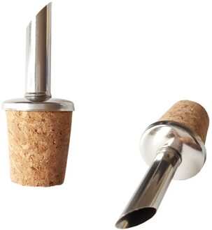 Houten Fles Rode Wijn Schenker Olie Bier Champagne Fles Kurk Fles Pot Tuit Plug Huishoudelijke Kelder Keuken Bar Benodigdheden Marineblauw