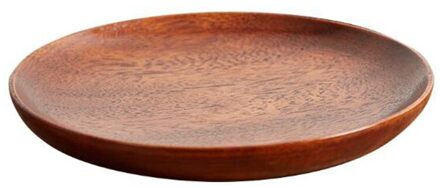 Houten Fruit Opbergvak Ronde Platen Fruit Cake Thee Koffie Dessert Voedsel Opslag Lade Keuken Opslag Organisatie