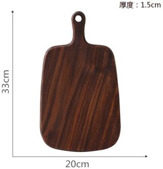 Houten Hakblokken Beuken Walnoot Pizza Brood Fruit Kaas Hangable Snijplank Duurzaam Antislip Keuken Gereedschap Accessoires groot okkernoot