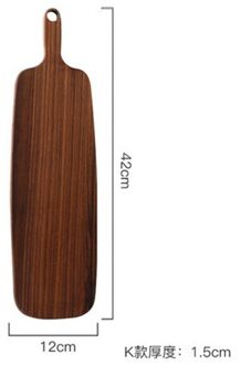 Houten Hakblokken Beuken Walnoot Pizza Brood Fruit Kaas Hangable Snijplank Duurzaam Antislip Keuken Gereedschap Accessoires lang okkernoot