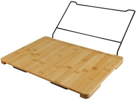 Houten Hakblokken Tool Bamboe Rechthoek Hangable Snijplank Duurzaam Antislip Keuken Accessoires Snijplank 1Pcs #6