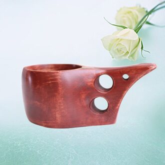 Houten Handvat Kubus Suiker Lump Suiker Pot Pot Houder Desktop Decor Voor Koffie Winkel Thuisgebruik