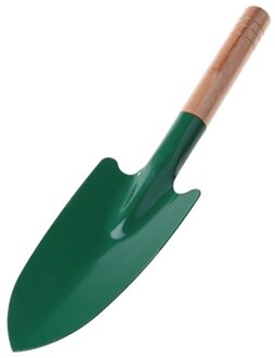 Houten Handvat Versterkte Tuinieren Schop Losse Bodem Planten Gebruik