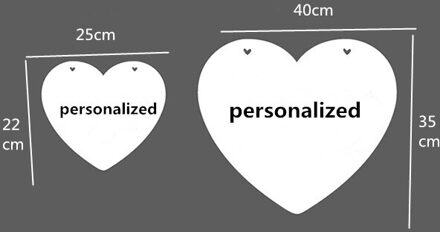 Houten Hart Hier Komt de Bruid met En ze leefden Gelukkig Ooit Na Bruiloft Bloem Meisje Teken, ringkussen Teken, Scherpe op maat 25cm