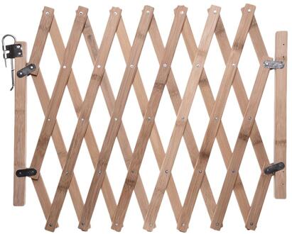 Houten Hek Intrekbare Huisdier Hek Huisdier Hek Baby Deur Gates Hond Trap Gate Uitschuifbare Veiligheid Gate Kind Veiligheid Deur Height 48cm