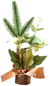 Houten Huisdier Multi-Stijl Venster Kerst Kleine Kerst Ornamenten Boom Festival Tafel Miniatuur Ornament Home Decoration #50