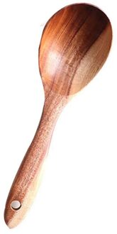 Houten Japanse Stijl Roer Lange Scoop Grote Soep Rijst Lepel Keuken Servies Koffie Honing Kruiden Tool Eetlepels