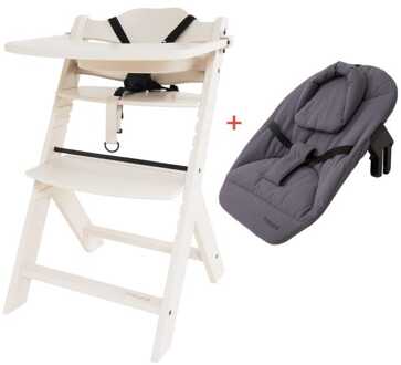 houten kinderstoel Evan bundel wit