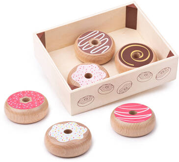 Houten Kistje met Donuts