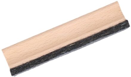 Houten krijtbord wissers 12,5 cm - Bordwissers Bruin