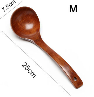 Houten Lange Steel Grote Soep Scoops Koken Scoop Natuurlijke Houten Lepel Soeplepel Ramen Lepel Catering Servies Keuken Gebruiksvoorwerp